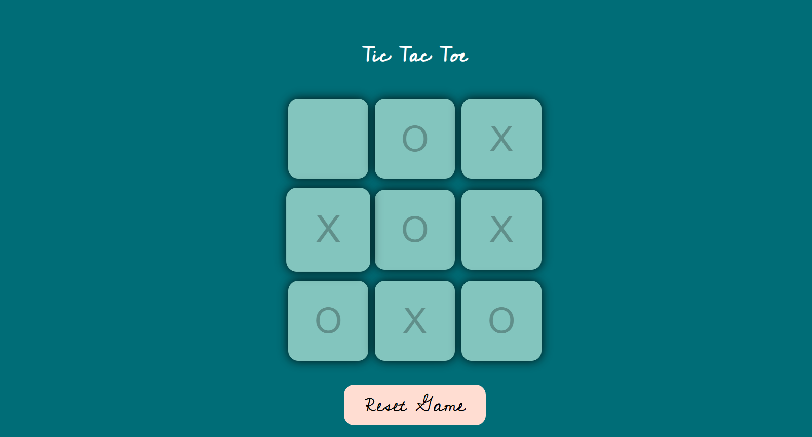 Tic Tac Toe